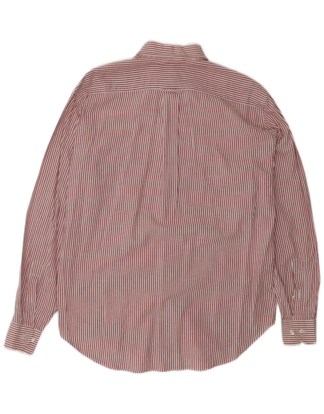 PEROSINO Camicia Uomo Gessato Medio Rosso