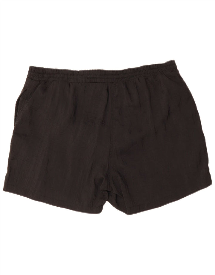 Pantaloncini sportivi da uomo VINTAGE grandi neri in poliammide