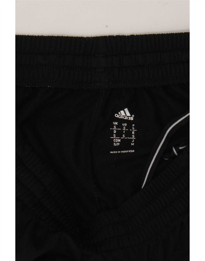 Pantaloni da tuta da uomo Adidas Small neri in poliestere
