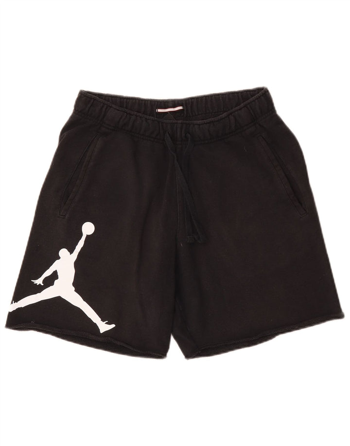Pantaloncini sportivi grafici da uomo JORDAN piccoli in cotone nero