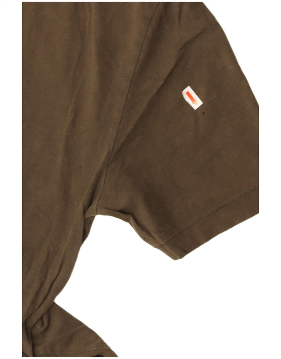 COS Mens T-Shirt Top Small Khaki Cotton