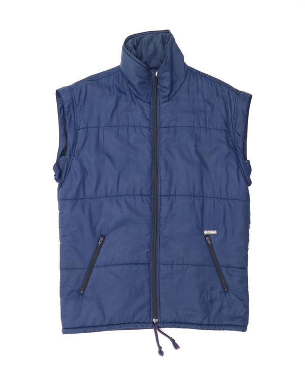 COLMAR Mens Padded Gilet IT 48 Medium Navy Blue