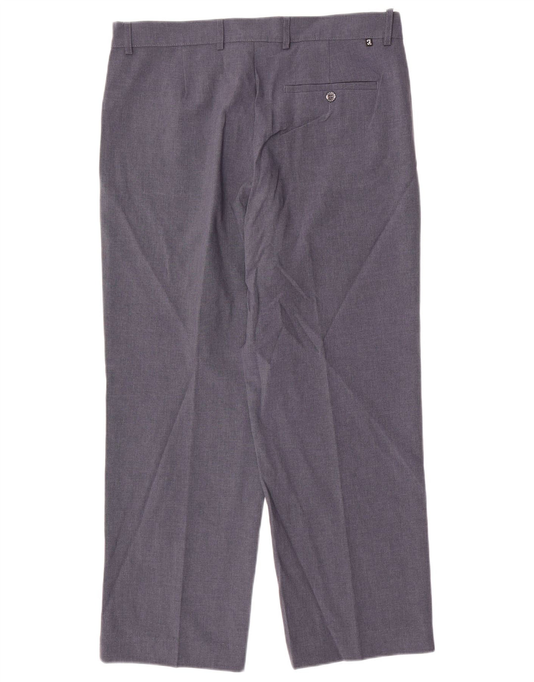 Pantaloni casual dritti da uomo Farah W36 L29 poliestere blu