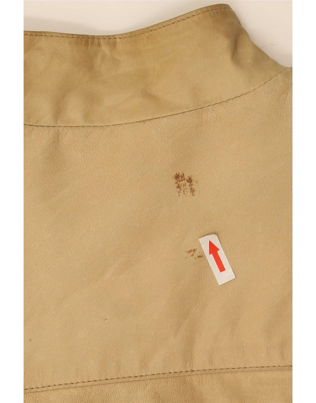 Giacca In Pelle Donna Conbipel IT 44 Beige Medio