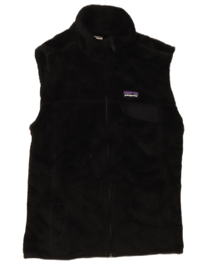 Gilet in pile da donna Patagonia UK 12 medio nero poliestere