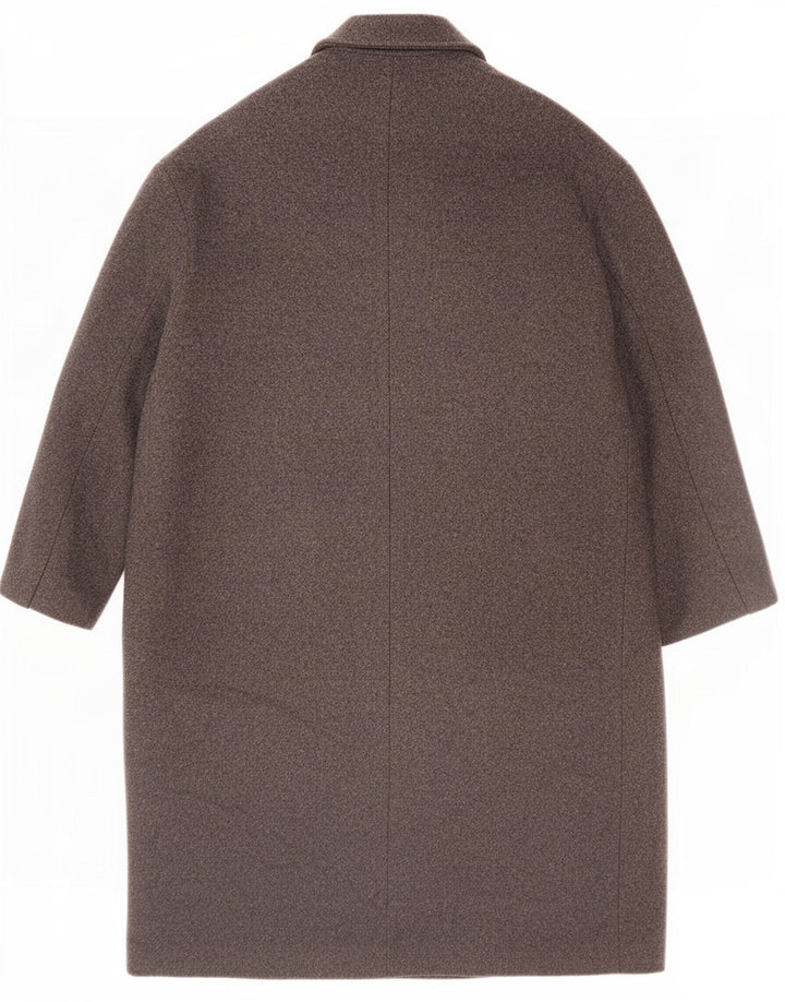 Cappotto doppiopetto da donna Zara UK 14 Poliestere grigio medio