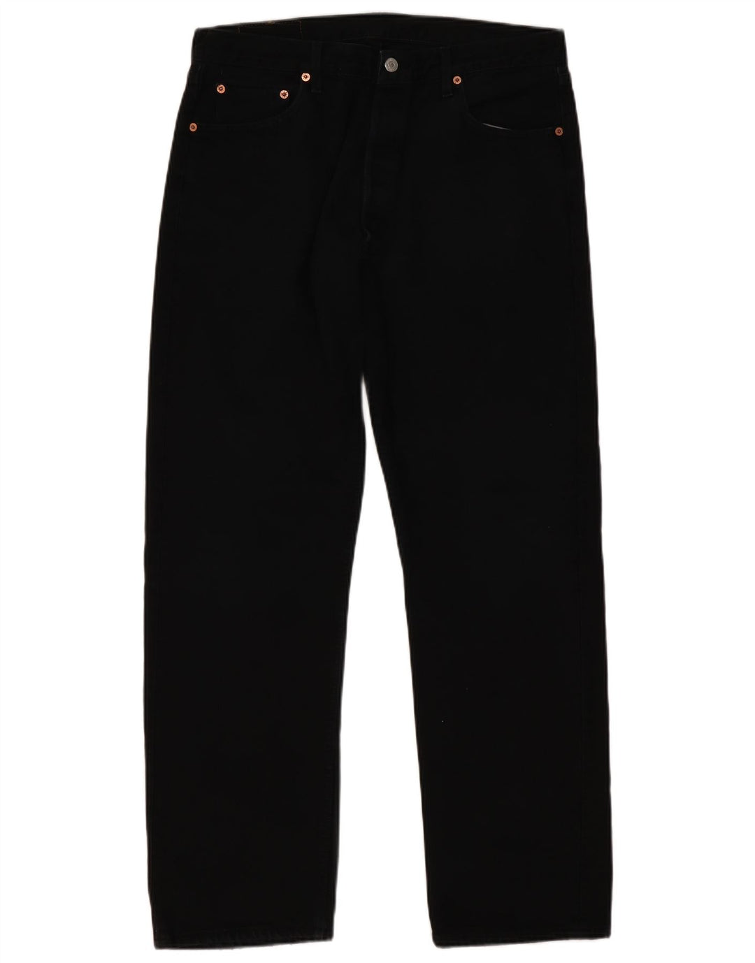 Jeans dritti da uomo Levi's 501 W36 L32 neri