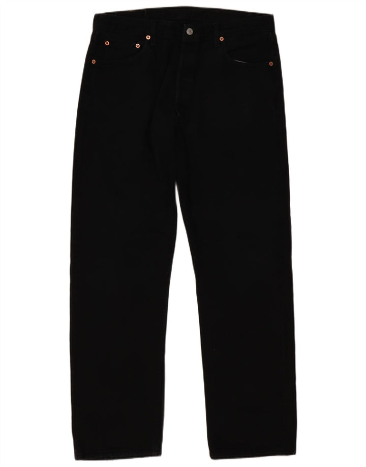 Jeans dritti da uomo Levi's 501 W36 L32 neri