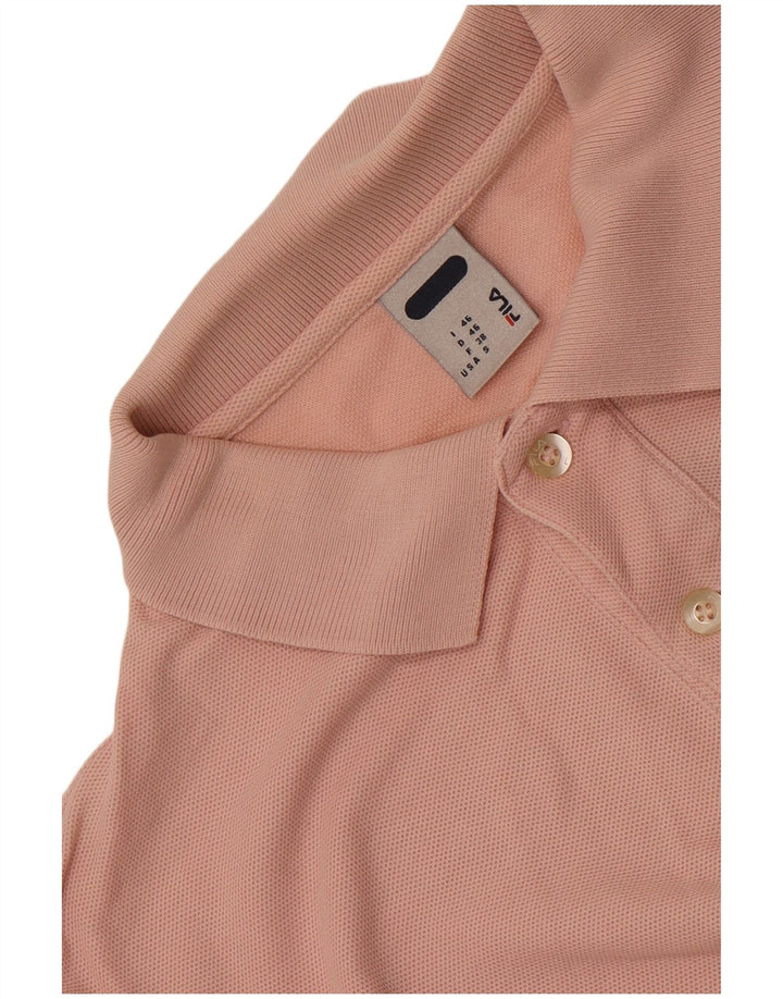 Polo da uomo Fila Small rosa