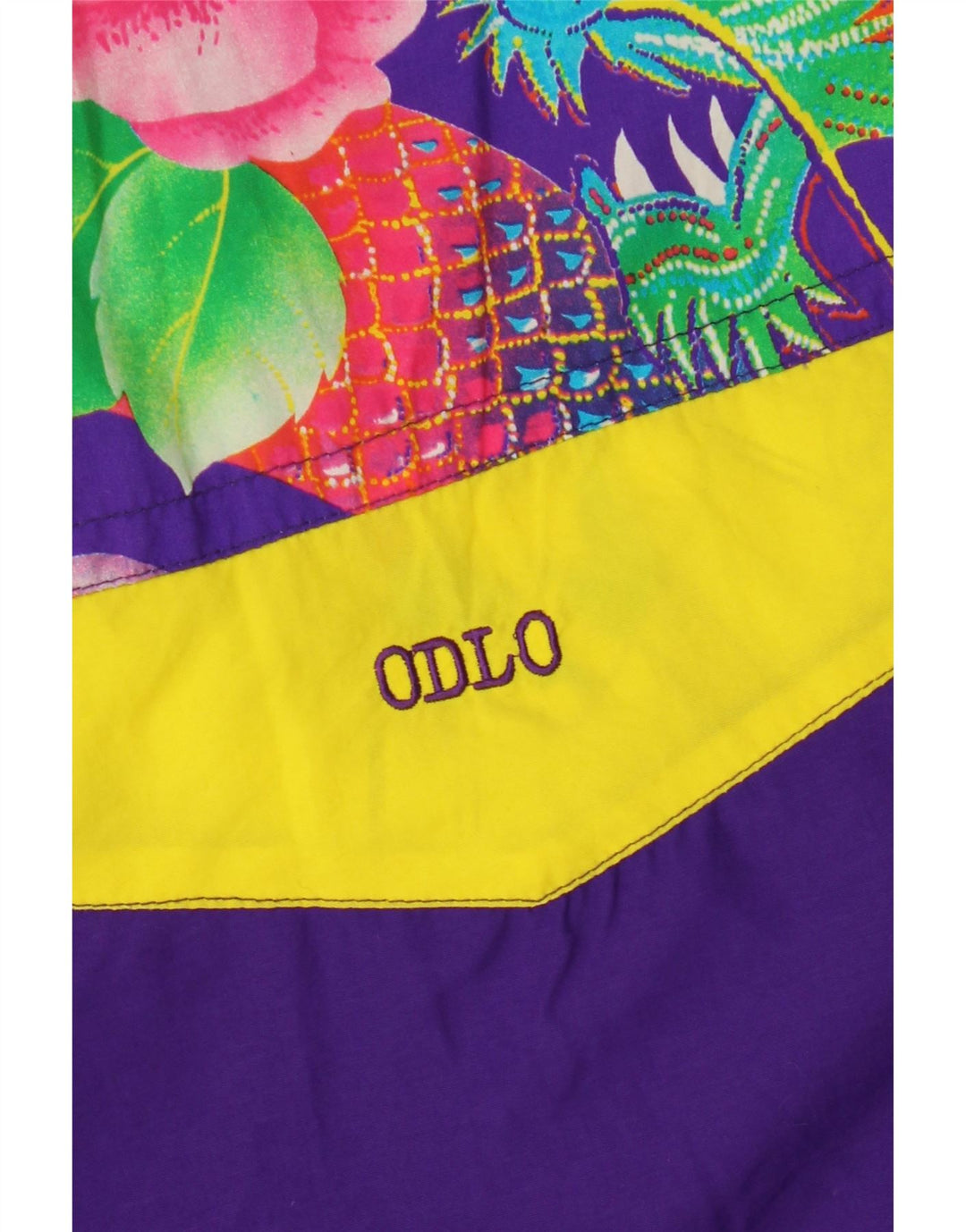 Giacca anorak oversize da donna ODLO EU 36 Small Purple Floral Poliestere