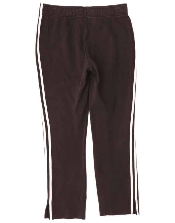 Pantaloni della tuta da donna Adidas UK 12/14 cotone nero medio