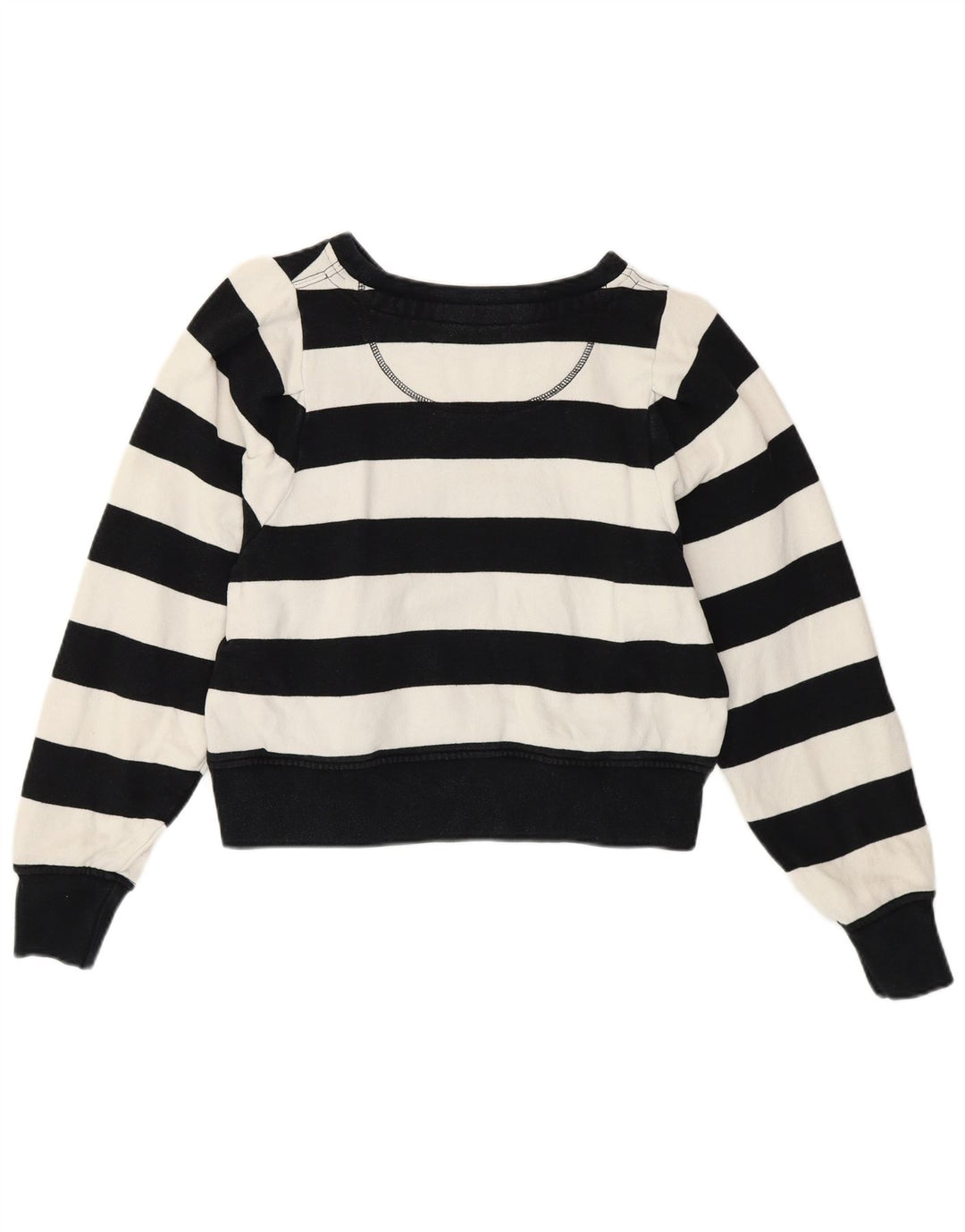 Felpa corta da donna Jack Wills UK 8 Small White Striped Nautical