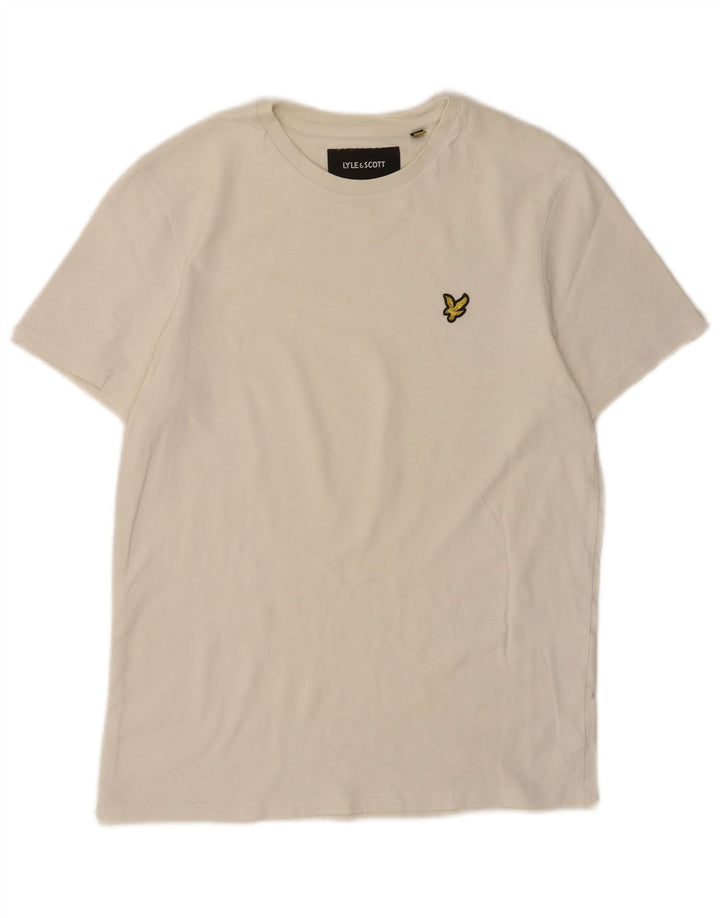 T-shirt da uomo Lyle & Scott Top piccola in cotone bianco