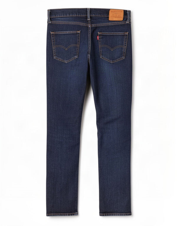 Jeans Levi's Uomo 511 Slim W36 L32 Cotone Blu Navy