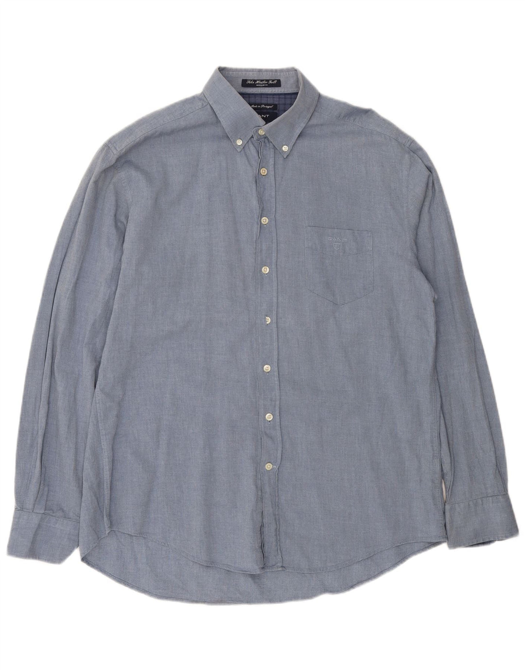Gant Camicia da uomo Soho Regular Fit XL in cotone blu