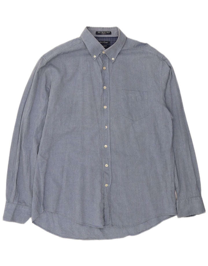 Gant Camicia da uomo Soho Regular Fit XL in cotone blu