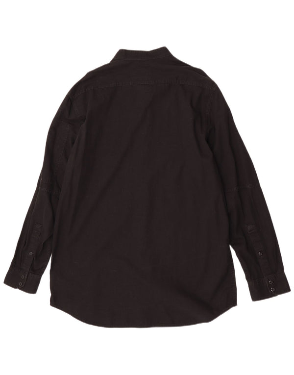 Camicia da uomo G-Star XL in cotone nero