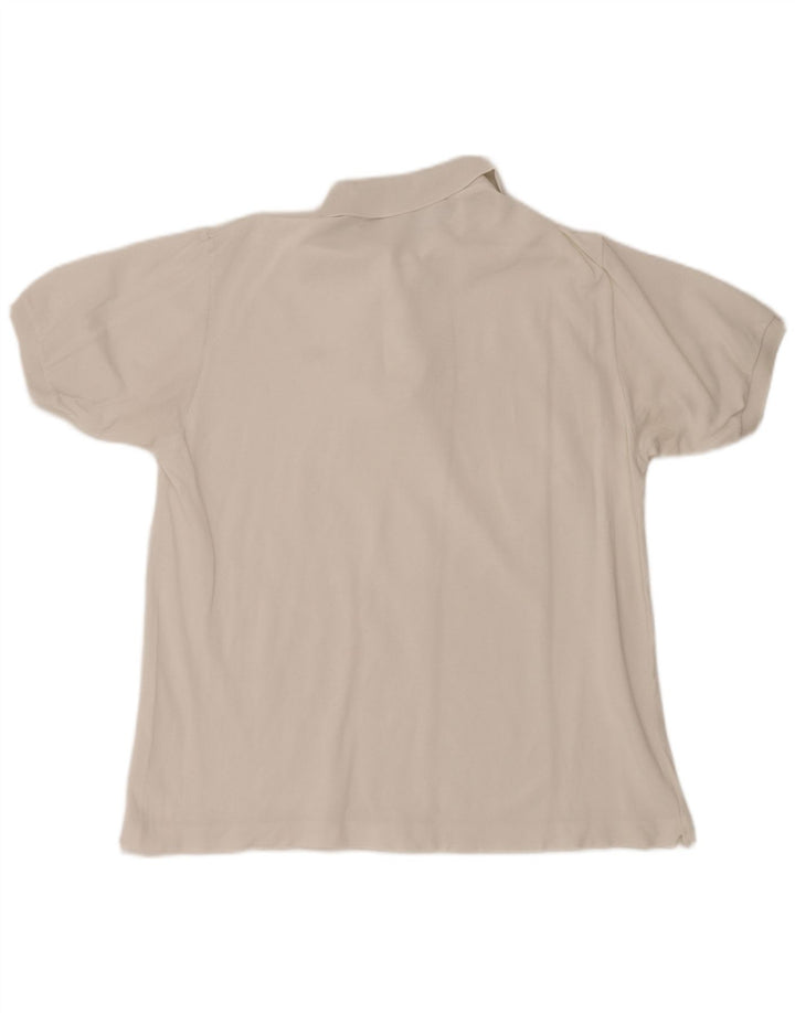 Polo da uomo Lacoste taglia 6 XL bianca