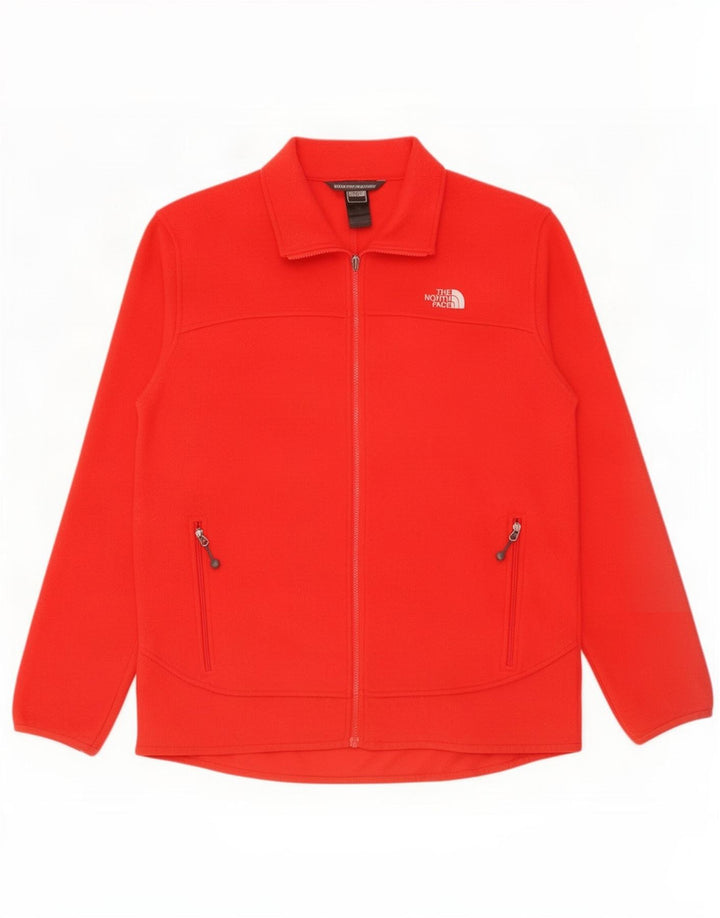 Giacca in pile da uomo The North Face UK 42 XL Poliestere rosso