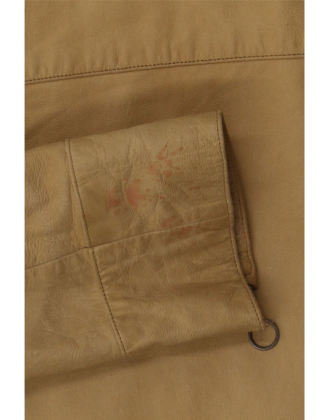 Giacca In Pelle Donna Conbipel IT 42 Pelle Beige Medio