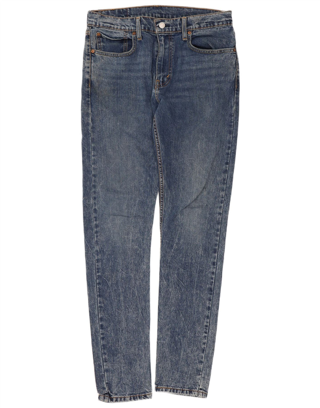 Jeans Levi's Uomo 512 Slim Tapered W32 L34 Cotone Blu