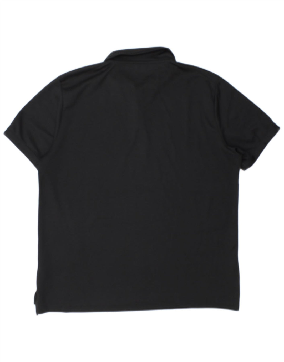 Polo Nike da uomo Dri Fit grande nera in poliestere