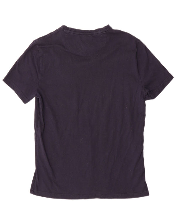 T-shirt da uomo Penguin Top in cotone blu navy medio