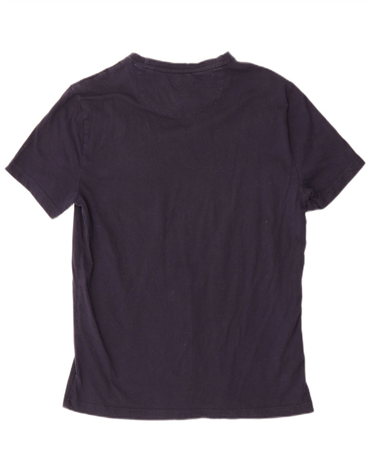 T-shirt da uomo Penguin Top in cotone blu navy medio