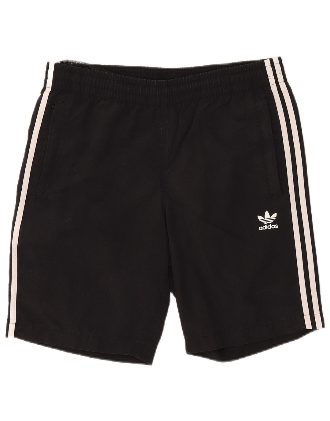 Pantaloncini sportivi da uomo ADIDAS medio nylon nero