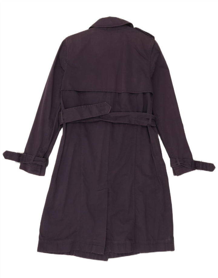 Trench da donna Gant UK 14 cotone medio blu navy