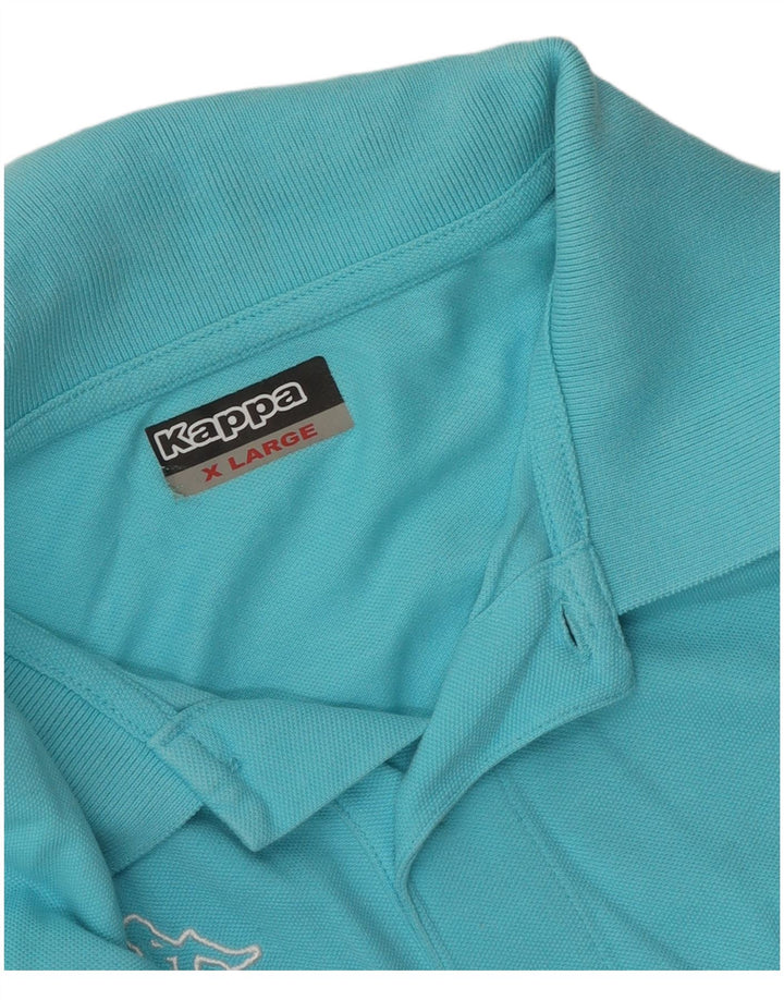 Polo Kappa Uomo XL Blu