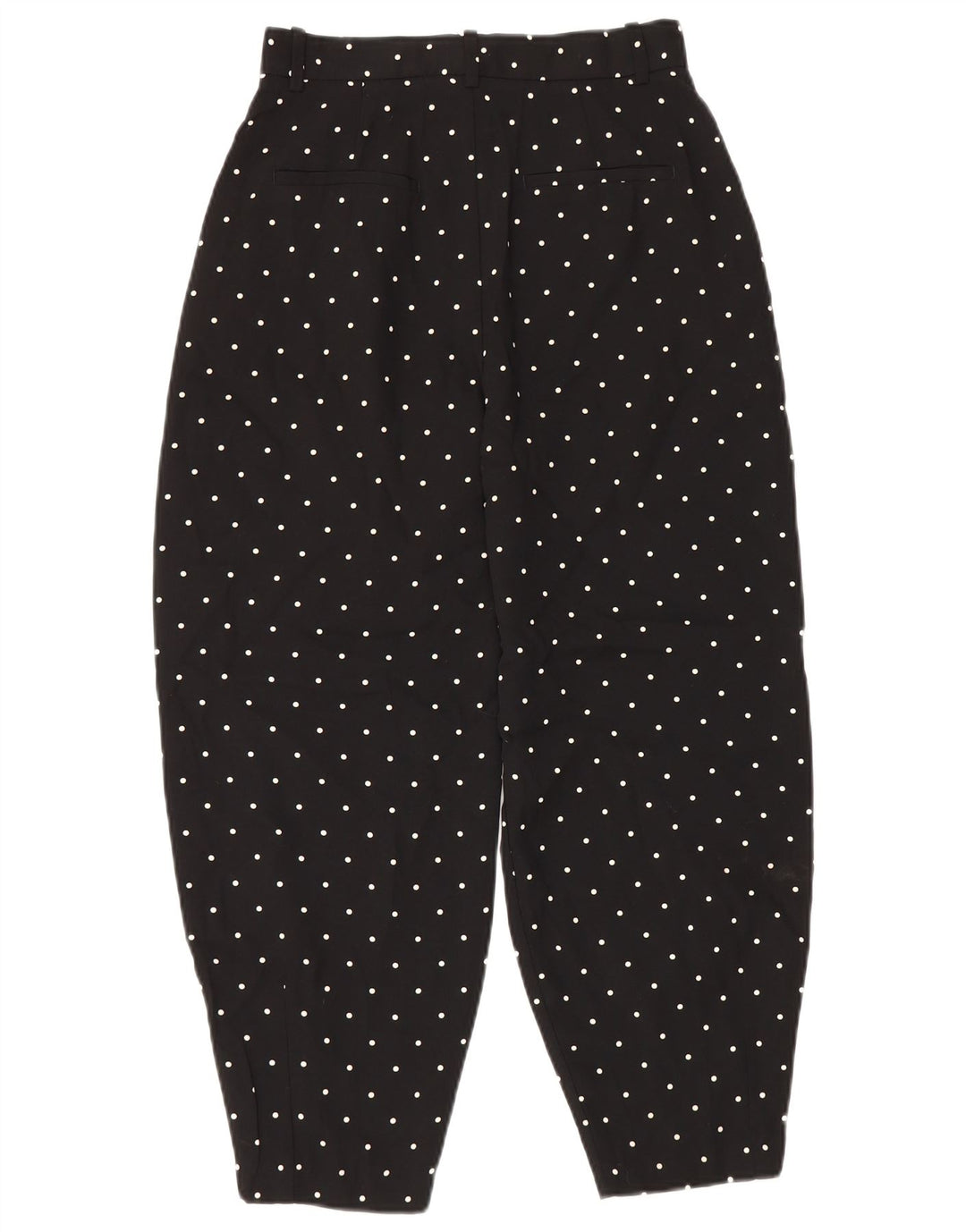 Pantaloni Harem da donna Zara piccoli W26 L26 a pois neri