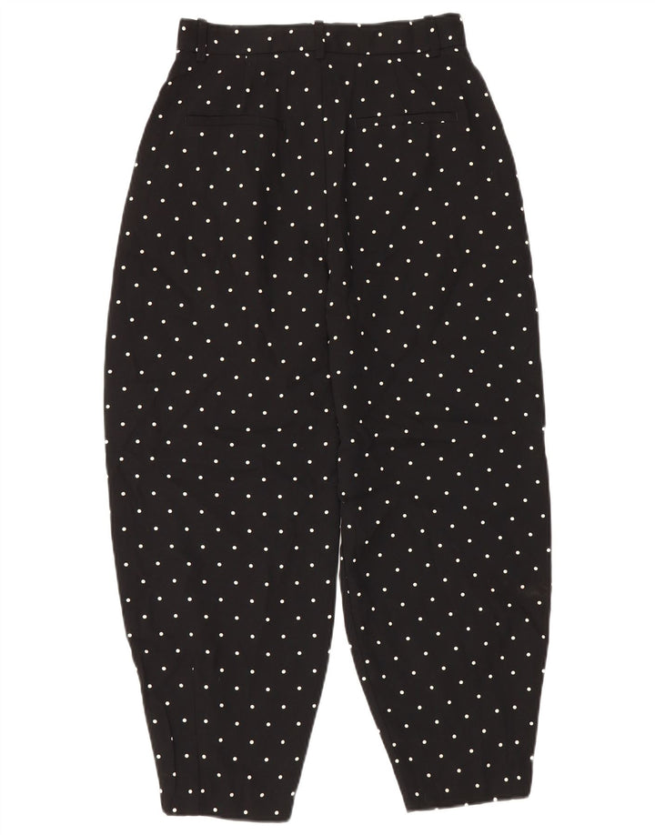 Pantaloni Harem da donna Zara piccoli W26 L26 a pois neri