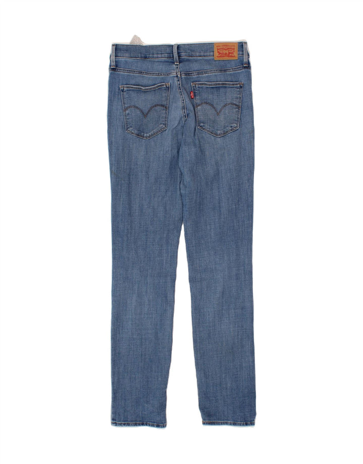 LEVI'S Womens Slimming Slim Jeans W29 L30 Blue Cotton Vintage Levi's and Second-Hand Levi's from Messina Hembry 