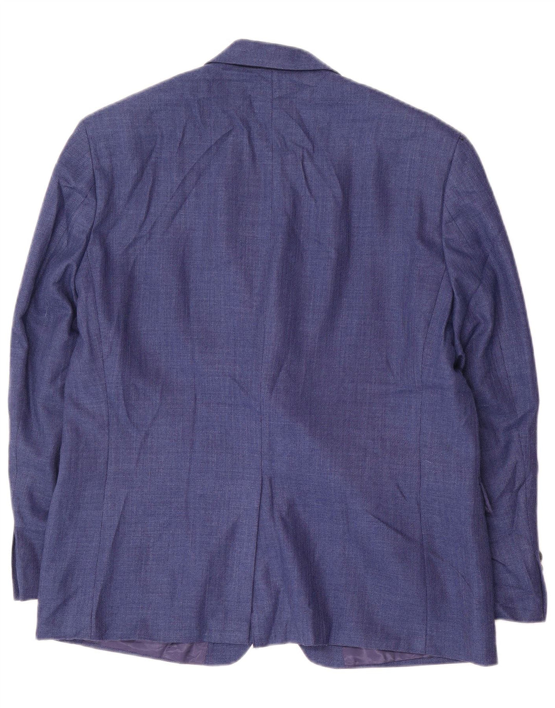 Giacca blazer da uomo a 2 bottoni Ralph Lauren UK 42 XL poliestere blu