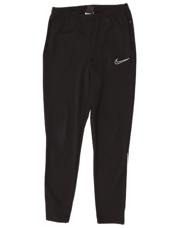 Pantaloni da tuta Nike Dri Fit da uomo piccoli in poliestere nero