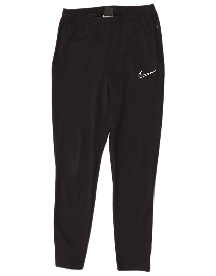Pantaloni da tuta Nike Dri Fit da uomo piccoli in poliestere nero