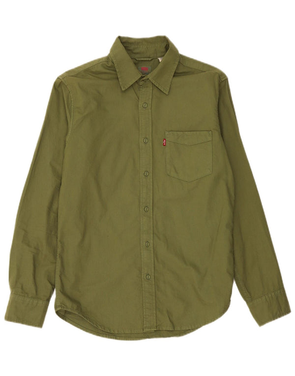 Camicia Levi's da uomo con vestibilità standard, piccola, in cotone kaki