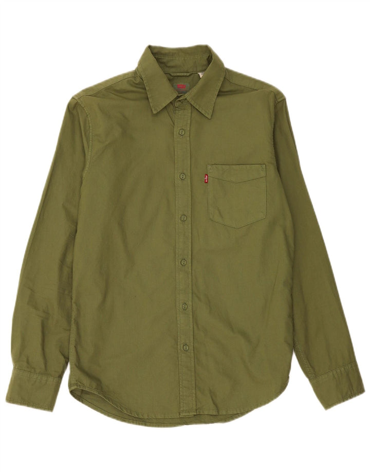 Camicia Levi's da uomo con vestibilità standard, piccola, in cotone kaki