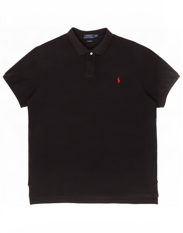 Polo Ralph Lauren da uomo su misura Polo 2XL in cotone nero