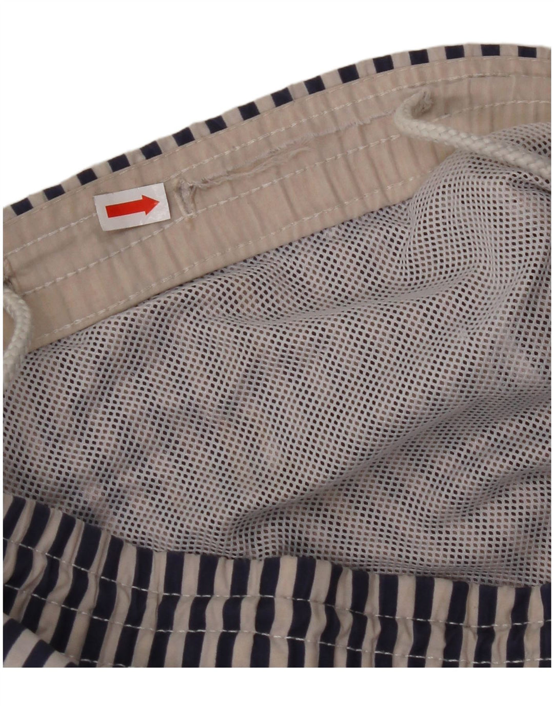 NORTH SAILS Pantaloncini da bagno da uomo medi in poliammide a righe blu navy
