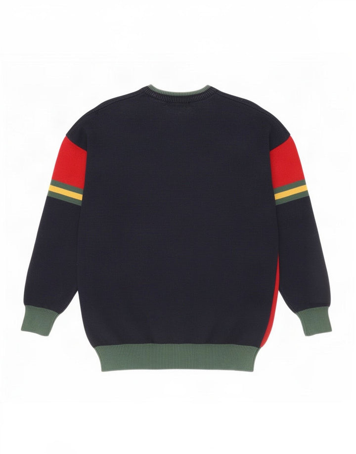 Marks & Spencer Maglione maglione girocollo da uomo St. Michael blu navy medio