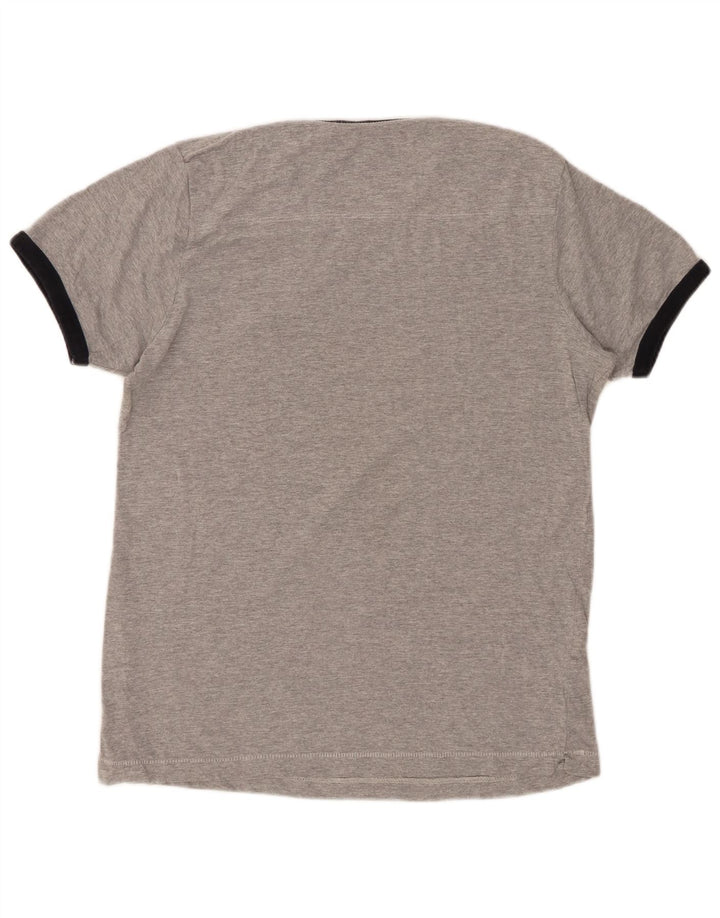 T-shirt da uomo FRENCH CONNECTION Top in cotone grigio medio
