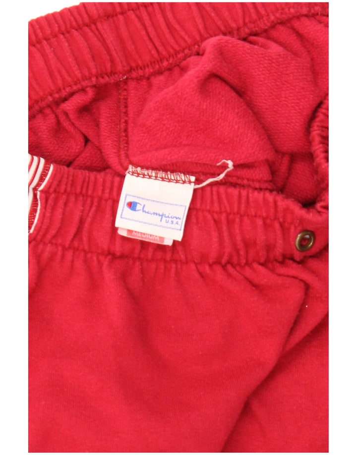 Pantaloni da tuta con grafica da donna Champion UK 12 Medium Red Colourblock