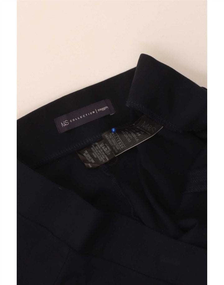 Leggings da donna Marks & Spencer UK 16 Large in viscosa blu navy