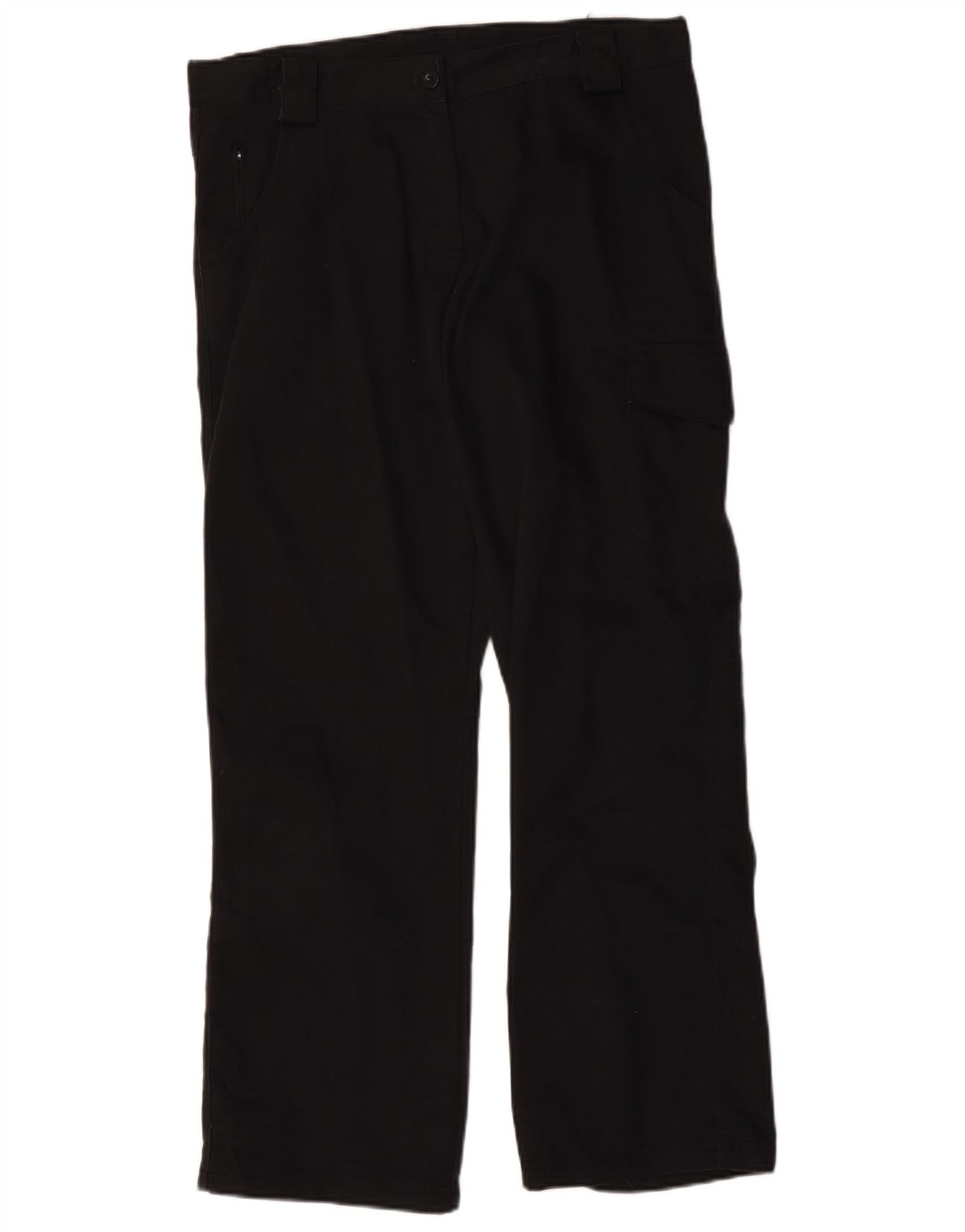 Pantaloni cargo dritti da donna Dickies UK 12 medi W36 L31 poliestere nero