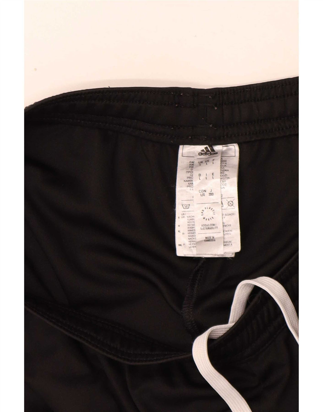 Pantaloncini sportivi Adidas Aeroready da uomo grandi in poliestere nero