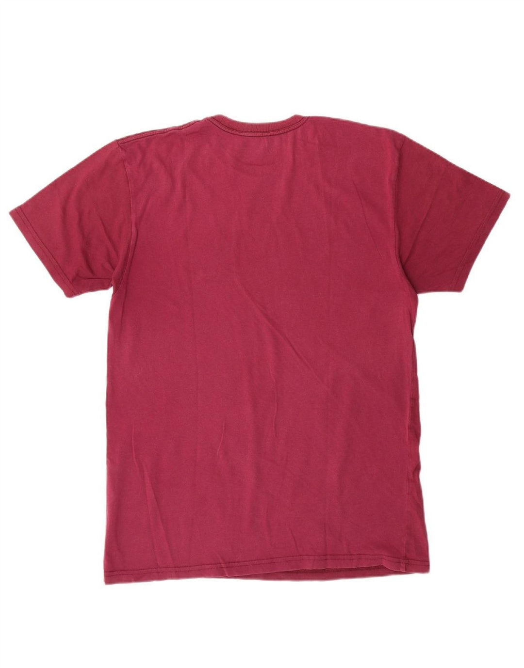VANS Mens Classic Fit Graphic T-Shirt Top Medium Maroon Cotton