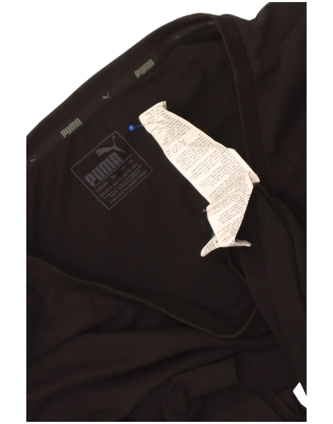 T-shirt grafica da uomo Puma Top 4XL cotone nero