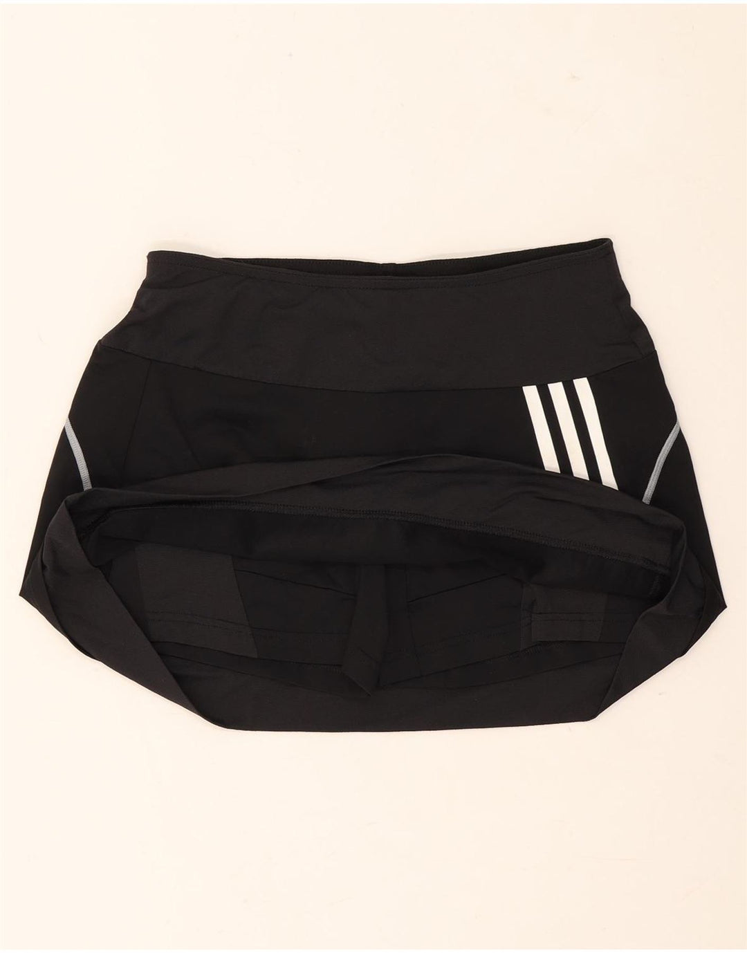 Gonna Adidas Clima 365 da donna UK 8 piccola in nylon nero